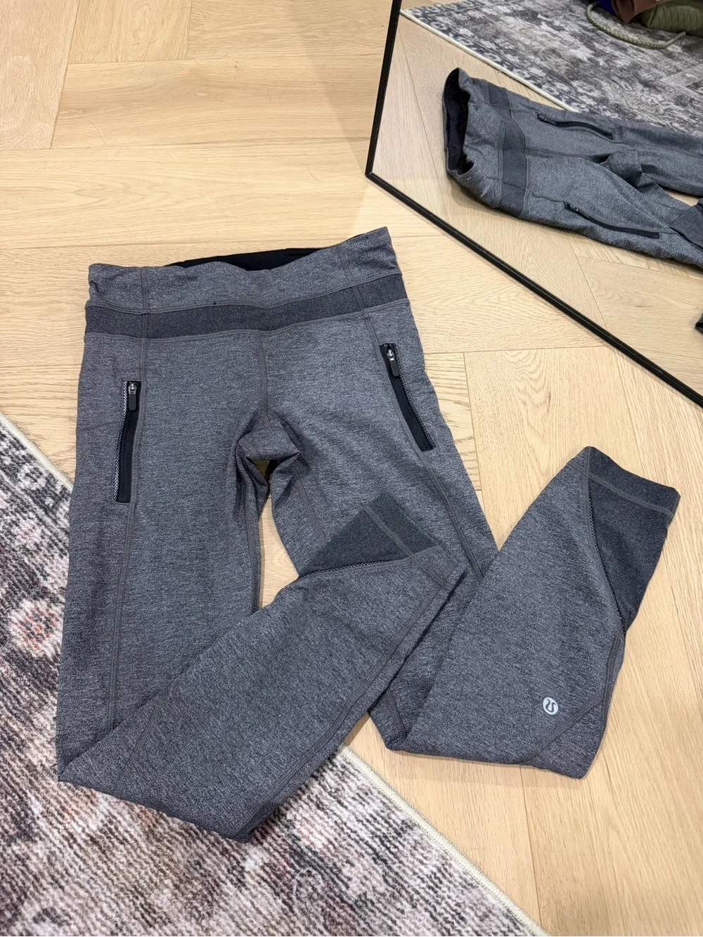 Lululemon Dark Gray Athletic Leggings